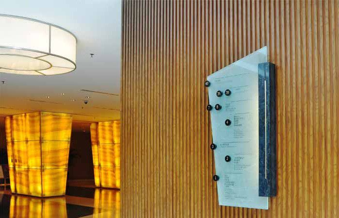 酒店樓層索引標識