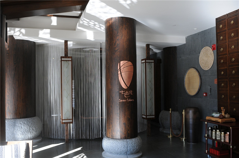 酒店電鍍玫瑰金標識